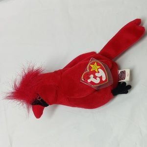 Ty beanie baby Mac the cardinal